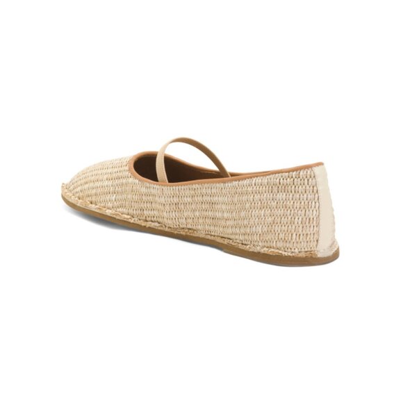 KELSI DAGGER Natural Harper Raffia Ballet Flats - Picture 2 of 2